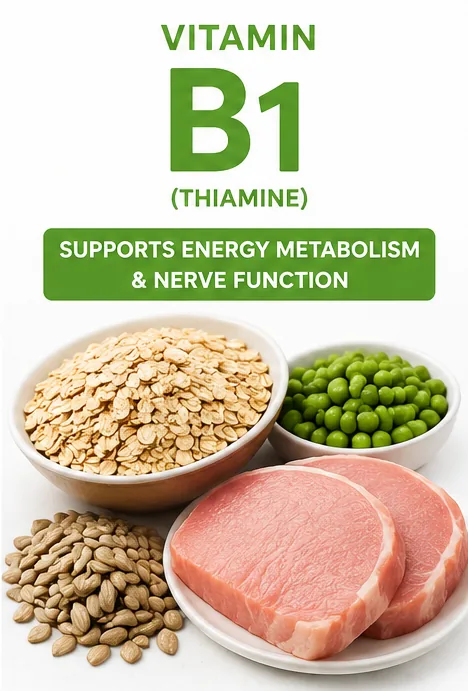 purisaki berberine patch ingredient vitamin b1 thiamine energy metabolism
